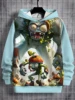 HOT Game p-Plants vs. Zombies 3D Print All Seasons Children Casual Sweatshirt Cool Pullover Tops Unisex Clothes Boy Girl Hoodies 2