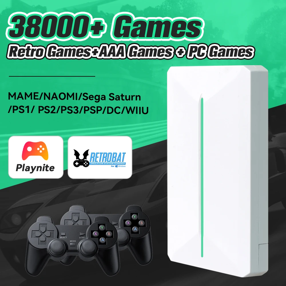 

Playnite&Retrobat 500GB HDD Hard Drive Disk For Sega Saturn/PS3/PS2/PS1/PSP/DC/WiiU/MAME With 38000+ Retro PC Games For WIN PC