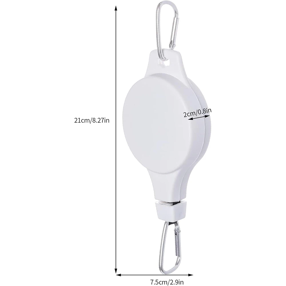 Adjustable Garden Hanging Basket Pulley Set
