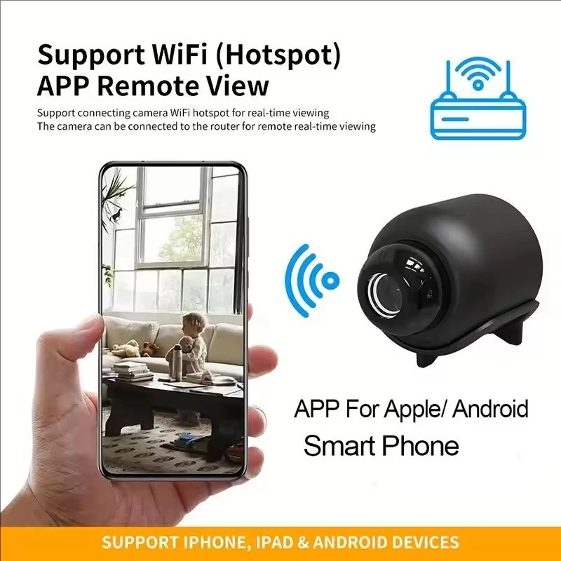 X5 Mini Camera 1080P HD Wifi Wireless Night Vision Motion Detection Video Camera Home Security Camcorder Audio Video Recorder 3
