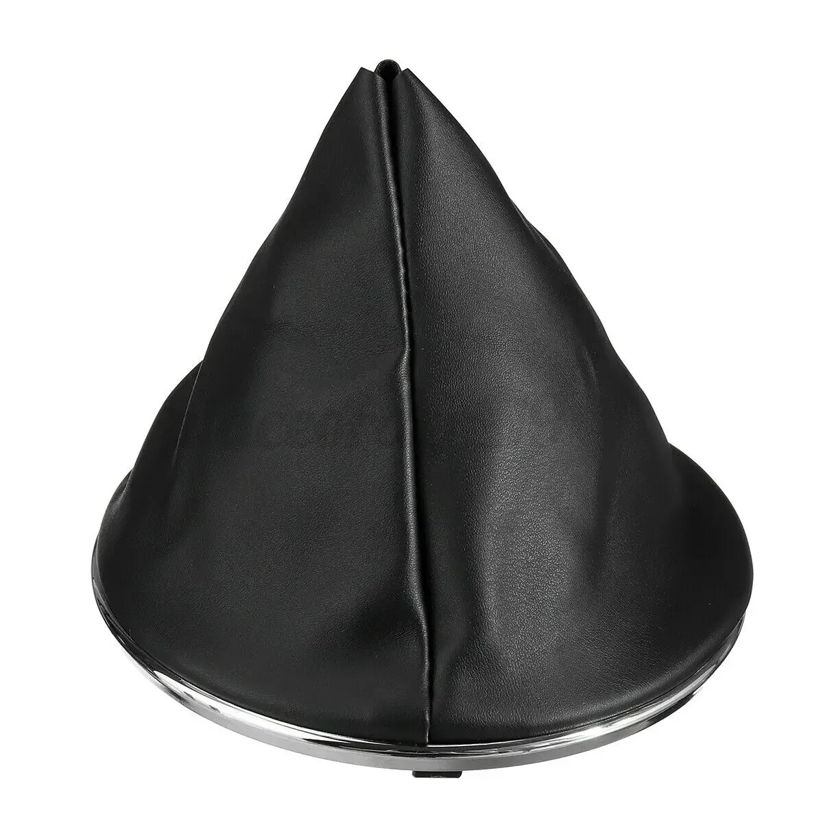 Leather Gear Stick Shift Knob with Gaiter Boot Cover and Frame