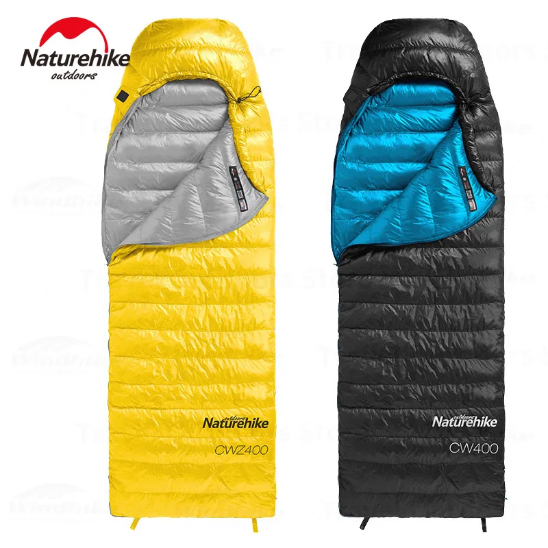 dormilocos saco dormir Naturehike CW400 sacos de dormir saco de dormir  ultraligero camping ligero impermeable bolsa