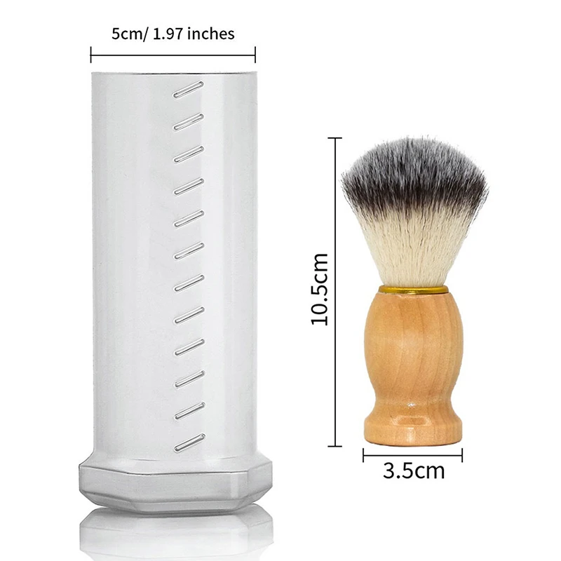 Shaving Brush Travel Case
