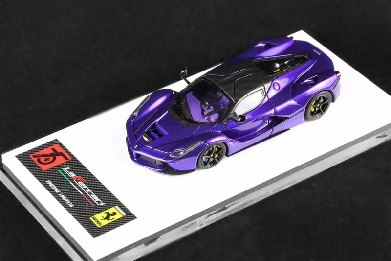 超希少dmh 1/64 ラフェラーリブラック世界限定50台
