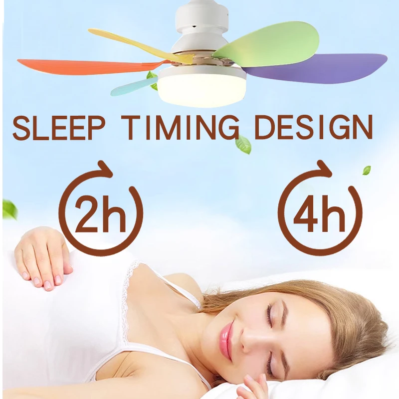 Socket Fan Light 40W 20.5" Screw Ceiling Fan with Light and Remote E27 Socket with LED For Bathroom Bedroom