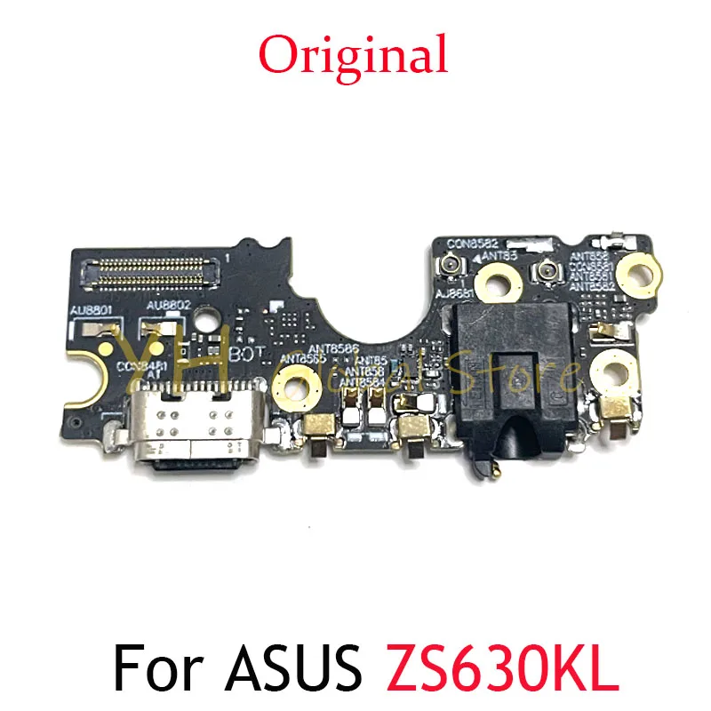 

Оригинал для ASUS ZenFone 6 2019 ZS630KL USB зарядная плата док-порт гибкий кабель запасные части