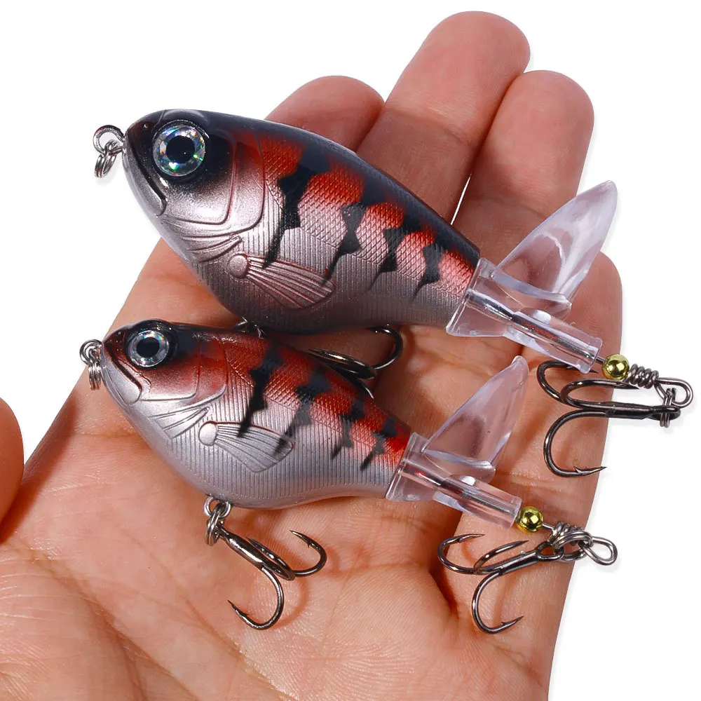 Tractor Surface Lure Fishing Bait Propller Floating Pencil Topwater Chubby Crankbait Bass Fake Bait Minnow Tackle 16g 11.4g 2