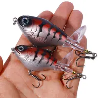 Tractor Surface Lure Fishing Bait Propller Floating Pencil Topwater Chubby Crankbait Bass Fake Bait Minnow Tackle 16g 11.4g 2