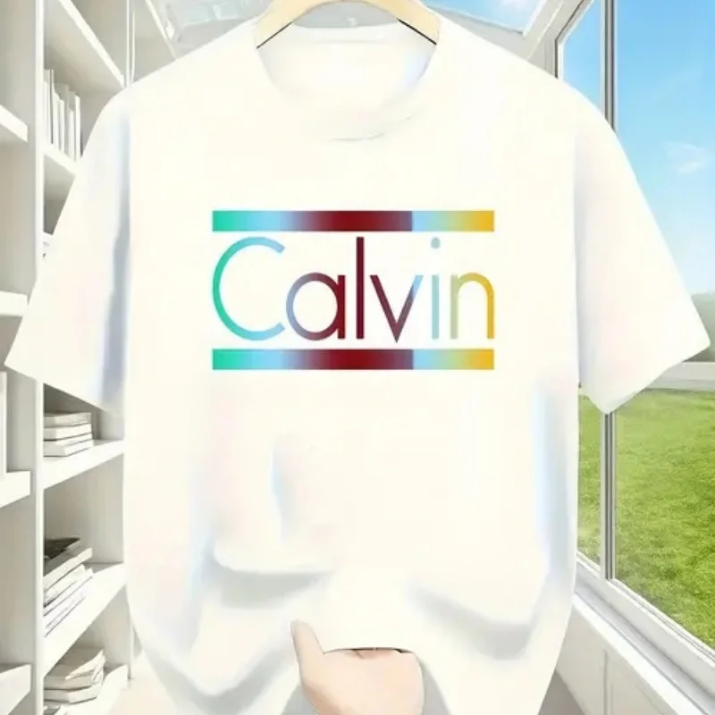 تيشيرتات صيفية بأكمام قصيرة لعام 2025 للرجال، تيشي...