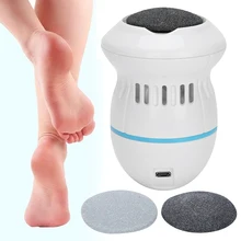 

Electric Vacuum Adsorption Foot Grinder Round Rechargeable Electronic Foot File Dead Skin Foot Pedicure Care Tool Remover Callus