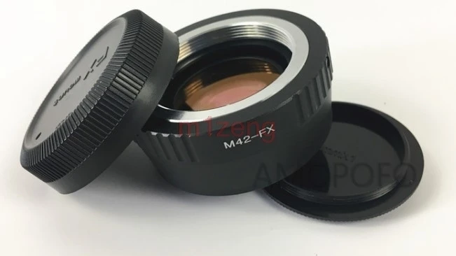 Zhongyi Lens Turbo II Adapter - M42 Lens To Fujifilm X-Mount (FX) With Reduced Focal Length 3 thumbnail image