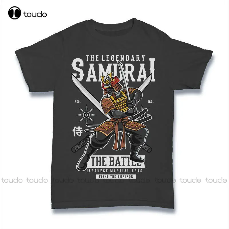 

Funny T-Shirt For Men - The Legendary Samurai Novelty Gift Idea New Fashion Brand Print T-Shirt Male Brand Free T Shirts