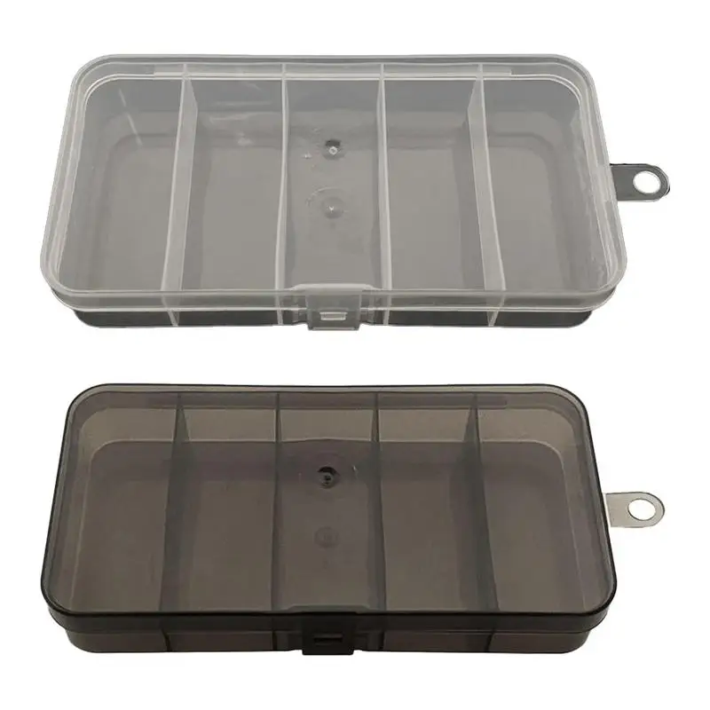 Fishing Bait Tackle Box Lure 5 Grid Luya Storage Box Per La Pesca |