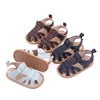Baby Summer Sandal High Quality TPR Sole Anti-slip Toddler Beach Shoes PU Waterproof for Newborn Boys and Girls 0-9-18 Months 3