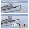 Home Balcony Electric Remote Control Lifting Clothes Drying Rack Aluminum Alloy Lighting Drying Foldable Clothes Drying Rack 4