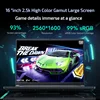 Oushedi i9-12900H Gaming Book, 16-inch Laptop, Narrow Bezel IPS 2.5K Ultra HD Screen, NVIDIA RTX3060, Window 11, 32G RAM, SSD 3