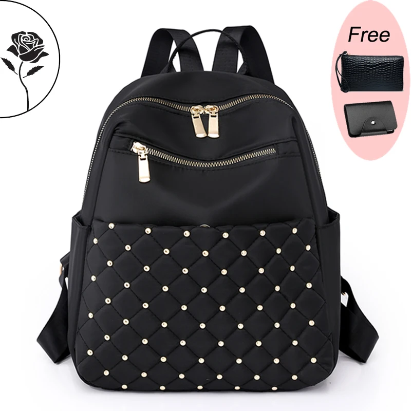 

Women Backpack Leather Anti Theft Female Backpacks Multifunction Shoulder Bag For Teenagers Travel School Casual Bags Sac A Dos