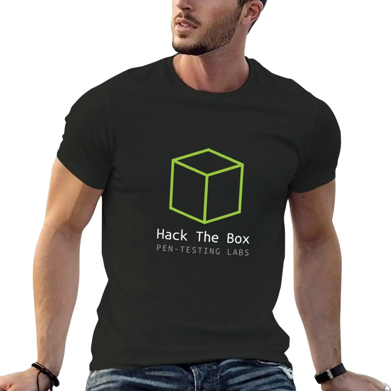 New BEST SELLER - Hack The Box Merchandise T-Shirt T-Shirt hippie clothes  quick drying shirt mens t shirt