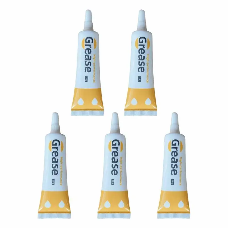 5pcs Zipper Lubricant For Clothes Lubricant Tube Lubricating Grease Lock Core Lubrication Repair Stuck Multifunctional Zipper