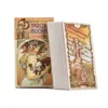Tarot Mucha Cards Tarot Deck Card Game Toy Tarot Divination Card Game Board Guidance Divination for beginners with guidebook 1