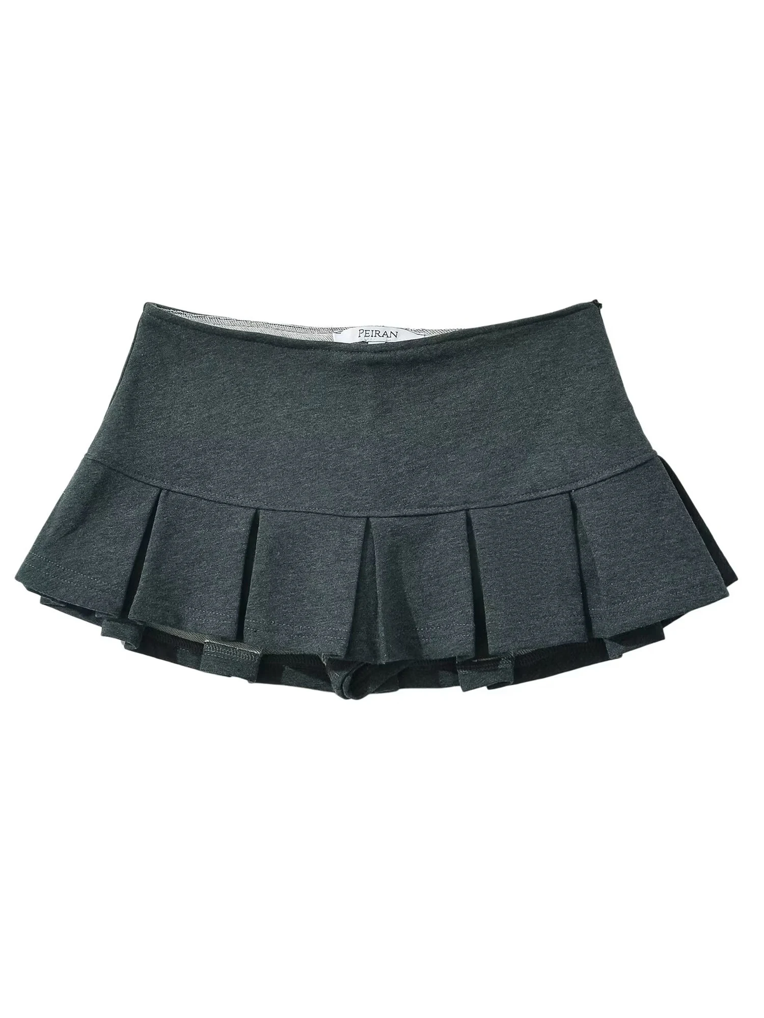 ミニスカート Siyazu SIST9040 Modern Layered Skirt_Melange Gray S881ef5d2d8394122a80d5db3ad331