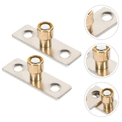 Sliding Door Bottom Floor Guide Barn Door Rails Sliding Floor Bottom Guide Roller Bearing Retainer Stopper for Mount Guides