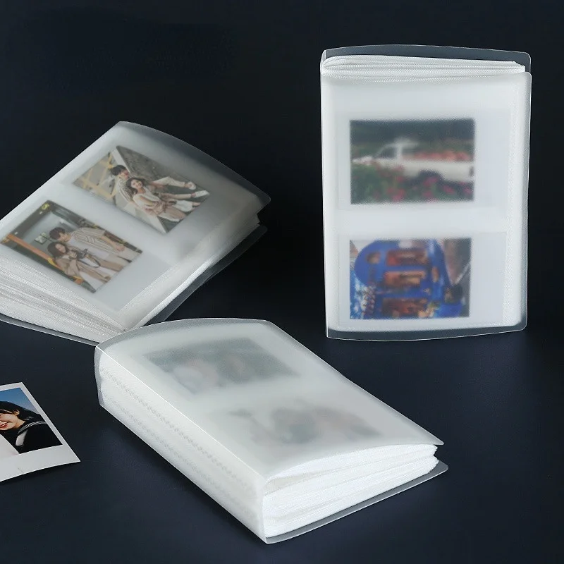 Pochette transparente en plastique pour Album Photo, 3 pouces, 288