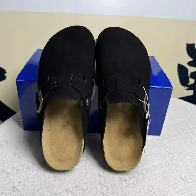 2026 Neue Modische Ledersandalen für Herren und Damen Retro Lässige Komfortable Rutschfeste Strandschuhe für Frühling und Herbst Mode