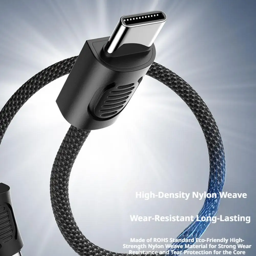 휴대용 60W USB C to USB C 케이블 키체인 PD 고속 충전 숏 타입 C 코드 (아이폰 17, 16, 삼성 S24, 아이패드, 맥북, 노트북용)