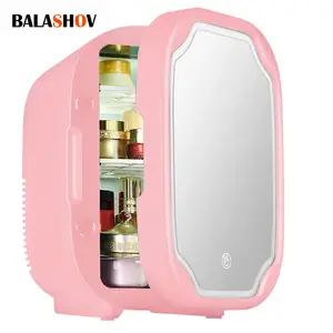 Mini réfrigérateur de soins de la peau pour chambre à coucher, voiture,  bureau et dortoir, refroidisseur électrique portable enfichable,  chauffe-aliments, 12,8 L - AliExpress