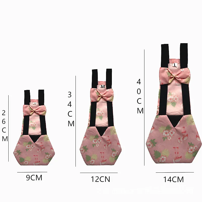 Pet Supplies Duck Diapers Goose Flight Suits Cute Chicken Physiological Pants Washable Nappy With Elastic Band Bowknot Design poultry cloth diapers