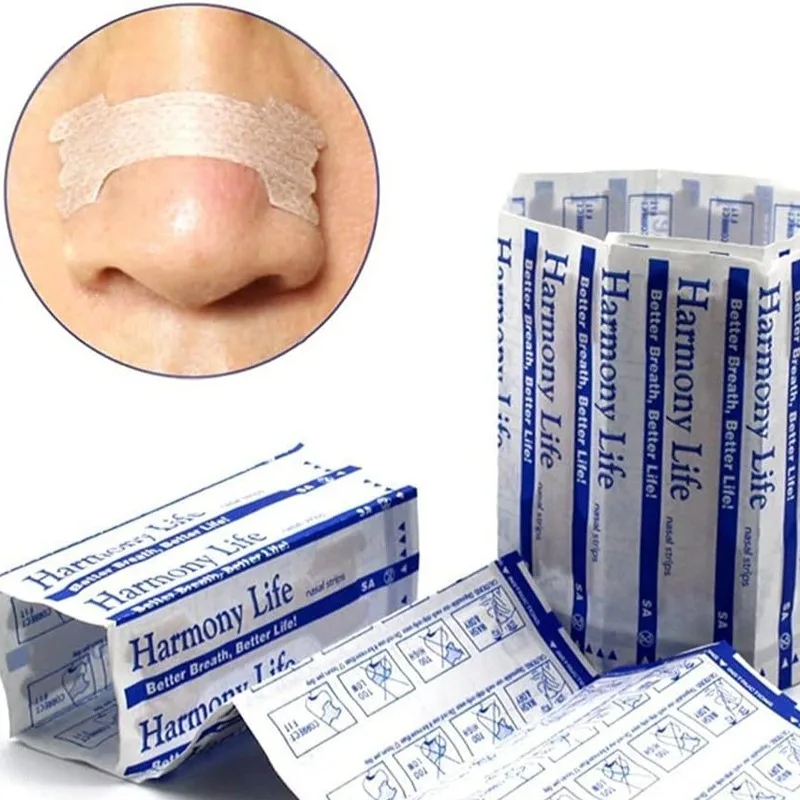 10/30/50/100PCS Breath Nasal Strips Right Aid Stop Snoring Nose Patch Good Sleeping Patch Product Easier Breath Sleep Aid Decive 6