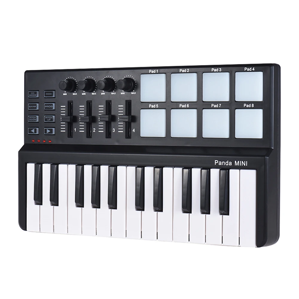25 портативная клавиатура мини 25-клавишный usb midi-контроллер. Worlde mini usb midi. Midi-клавиатура worlde panda 25. Worlde. Worlde easykey.