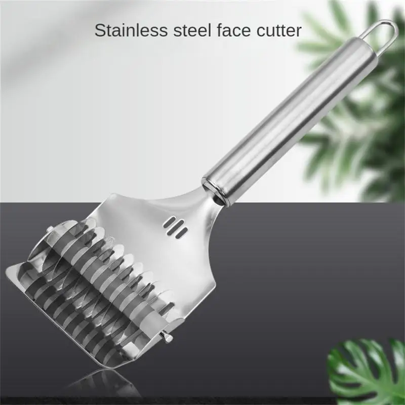 Manual Noodle Cutter Stainless Steel Roller Noodle Maker Fast Food Noodles Dough Rolling Machine Pasta Tools Gadgets Kitchen