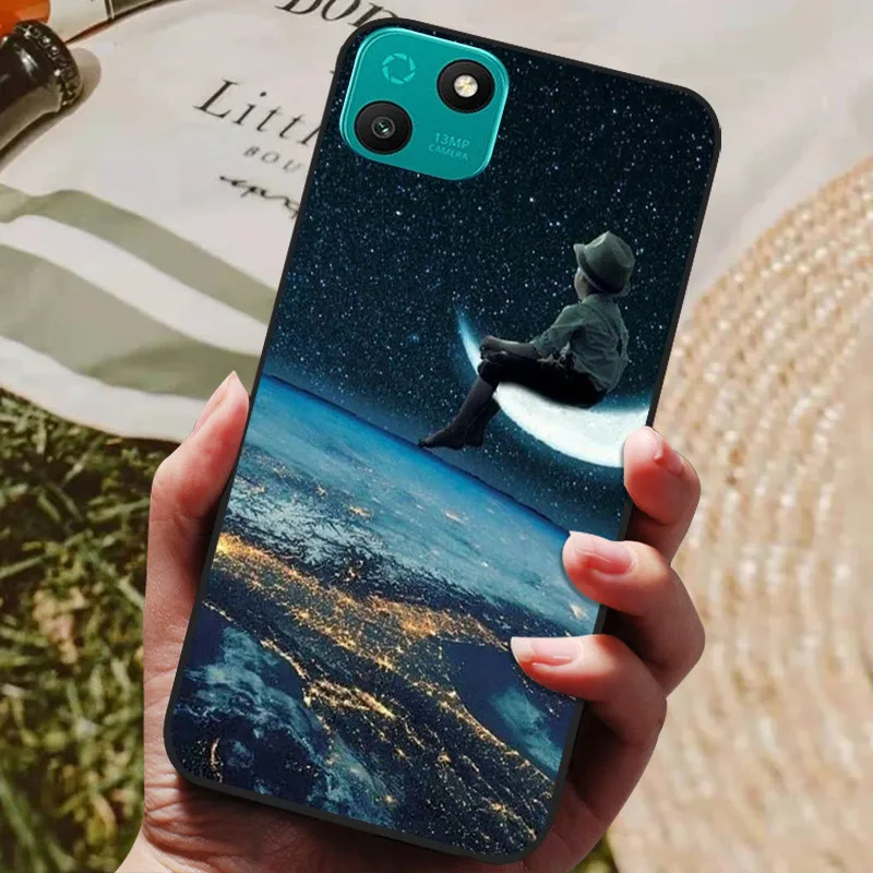 Shockproof Black Silicone TPU Phone Case Cover