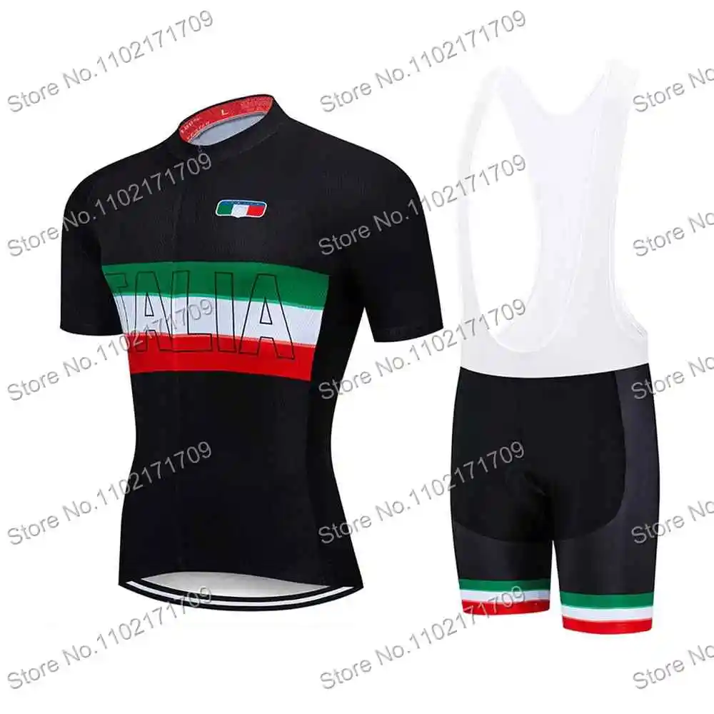 Cycling Jersey Set Summer Italy Cycling Team Jersey Set Unisex