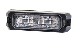 12W Led Car surface mount strobe warning lights,4Leds*3W Led Grille flash light,Emergency lamp,22 flash pattern,waterproof