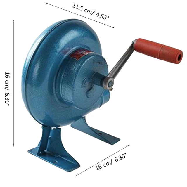 Háztartási Kézi Hajtókar Kovács Fúvó Főzési Kézikönyv Bbq Ventilátor Légfúvó Kültéri - Image 6