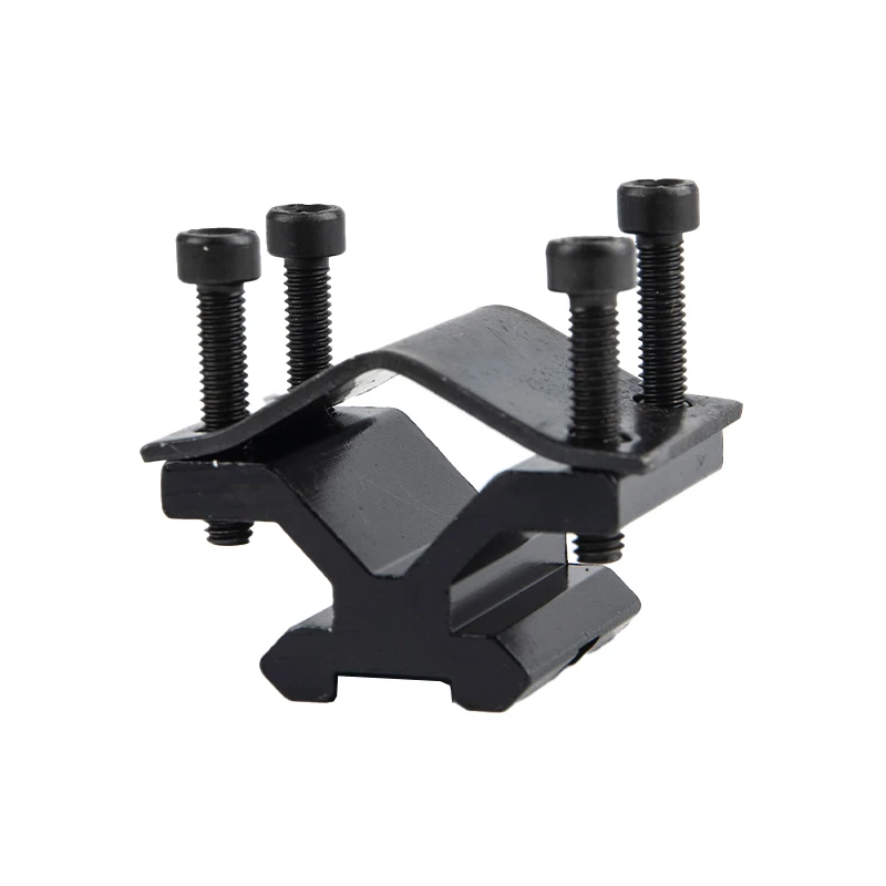 1PC Tactical Universal Adjustable Rail 20mm Picatinny Weaver Barrel Mount Adapter for Scope Flashlight Laser Replacements for Rifle Scope Mount Picatinny Riser Mount Picatinny Rail Accessories
