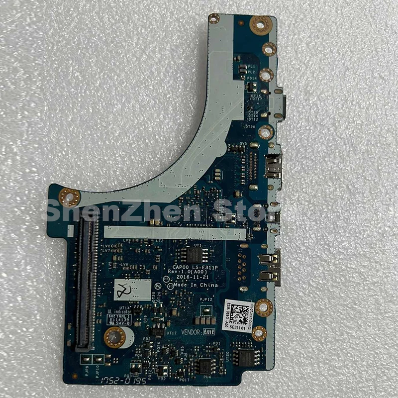 0TJHK7 LS-E311P Laptop Power Button USB Audio Board DELL Presicion 7520 M7520 CN-0TJHK7 TJHK7 Tested