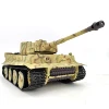 COOLBANK RC Tank 1:16 German Tiger I Battle RC Tanks 360° Turret 2400 rpm Motor Shooting BB Smoke Remote Control Tank Model 3818 2