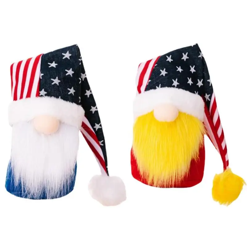 

Патриотические гномы, американская кукла без лица, гномы, плюшевые патриотические украшения, американские патриотические украшения, восхитительные мягкие