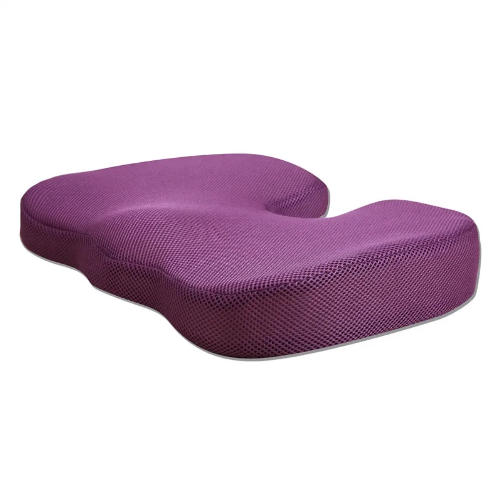 U-shaped Gel or Memory Foam Seat Cushion Massage Car Office Chair for Long Sitting Coccyx Back Tailbone Pain Relief Gel Pad