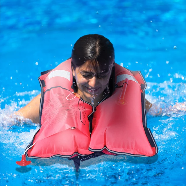 Inflatable Adults Life Jacket Adult Life Vest Safety Float Suit Water  Sports Kayaking Fishing Surfing Canoeing Survival Jacket - Life Vest -  AliExpress