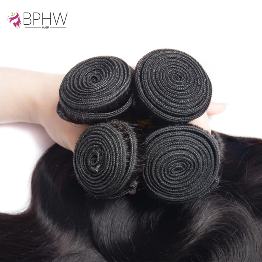 Peruvian Body Wave Human Hair Extensions Raw Virgin Unprocessed Weave 1 3 4 Bundles Deals Natural Color