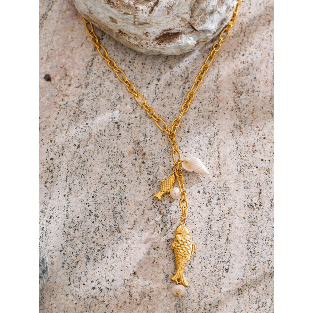 Yhpup Natural Pearls Necklace