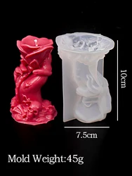 Witch Hand Candle Silicone Mold for DIY Halloween Crafts and Home Decor (Hand flower)