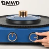 Household Frying Pan Electric Smokeless Grill Hot Pot Barbecue Baking Machine Meat Bakeware BBQ Tool Double Knob Control 220V 4