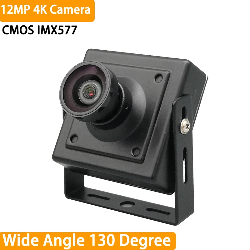 산업용 비디오 카메라, 플러그 앤 플레이, UVC 카메라 웹캠, 4K HD, CMOS, IMX577, 130 도 마이크로 왜곡, USB2.0 무료 드라이브, 12MP