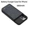 Battery Charger Case For iPhone 11 12 Pro Max 12 Mini Charging Case For iPhone X XR Xs Max 6800mAh external Portable Power Bank